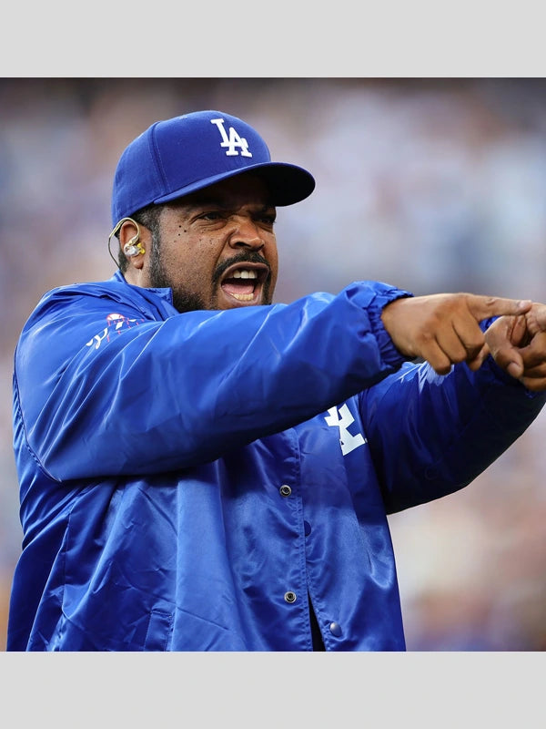 Ice Cube LA Dodgers Coach Jacket