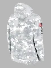 Arctic Camo Chicago Bears Salute to Service Club Hoodie