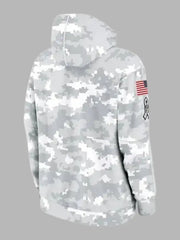 Arctic Camo Dallas Cowboys Salute to Service Club Hoodie