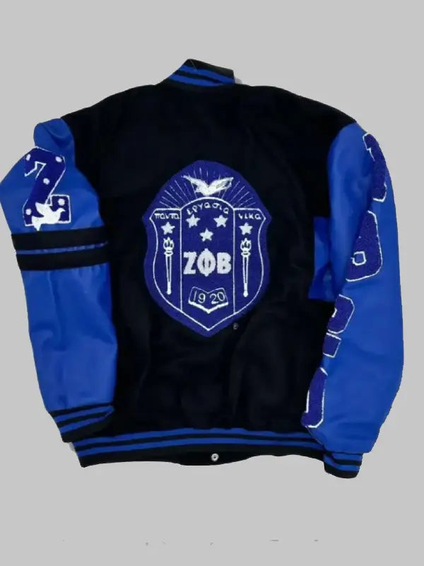 Zeta Phi Beta Ole Skool Letterman Jacket