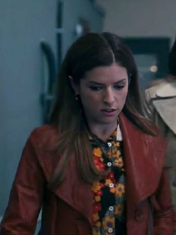 Woman Of The Hour 2024 Anna Kendrick Brown Coat