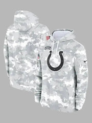 Arctic Camo 2024 Indianapolis Colts Salute to Service Hoodie