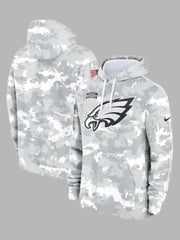 Arctic Camo Philadelphia Eagles Salute to Service Hoodie