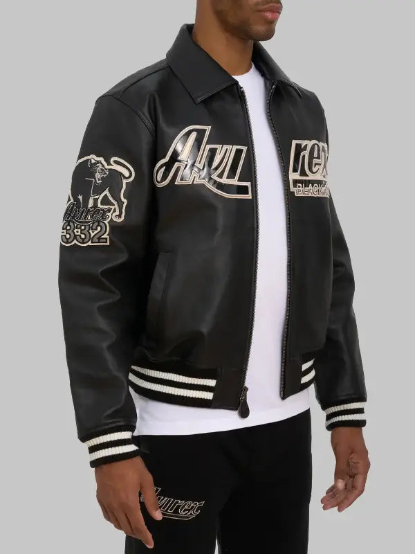 Avirex Black Aces A-2 Jacket