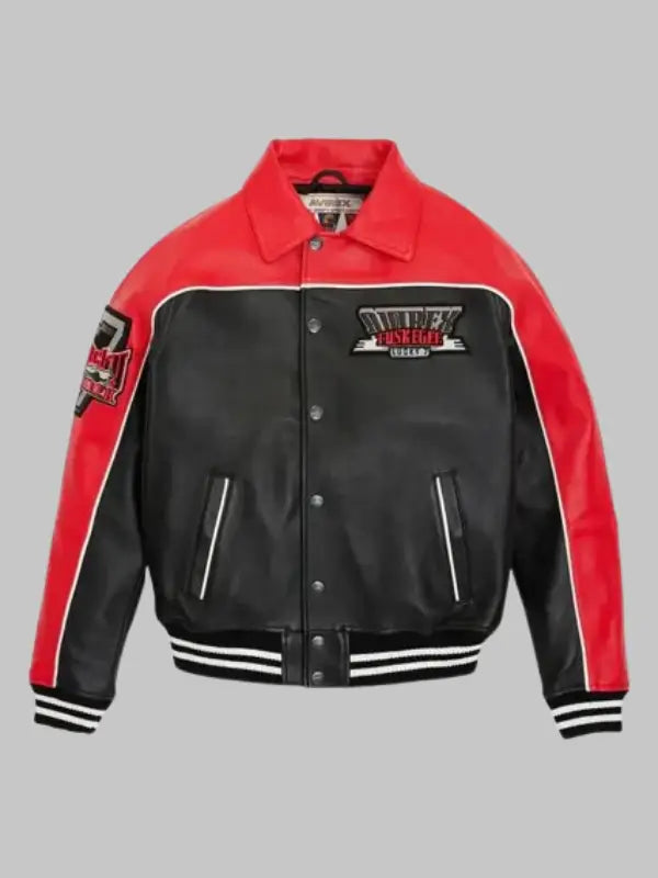 Avirex Tuskegee Leather Bomber Jacket