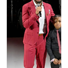 Damar Hamlin Super Bowl NFLPA Red Suit