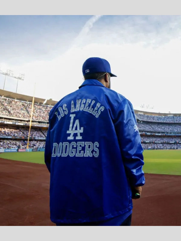 Ice Cube LA Dodgers Coach Jacket