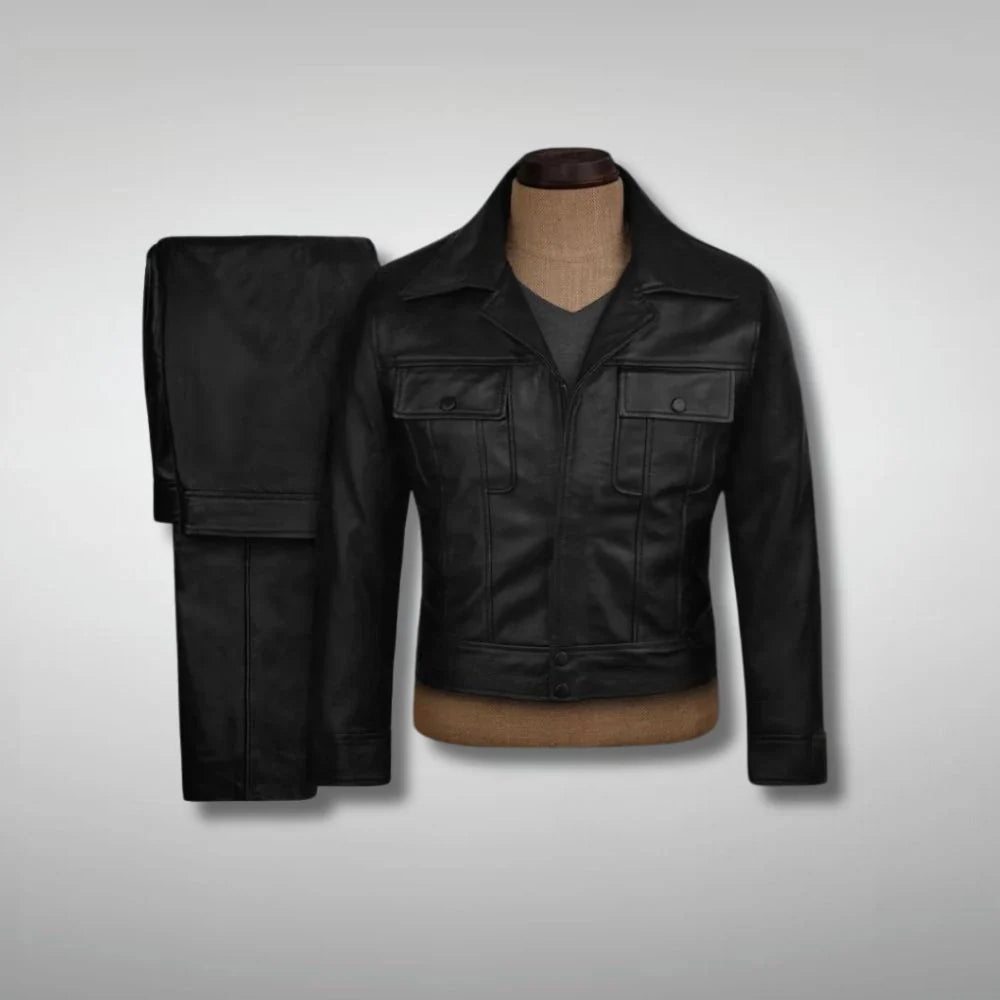 Elvis Presley Leather Suit