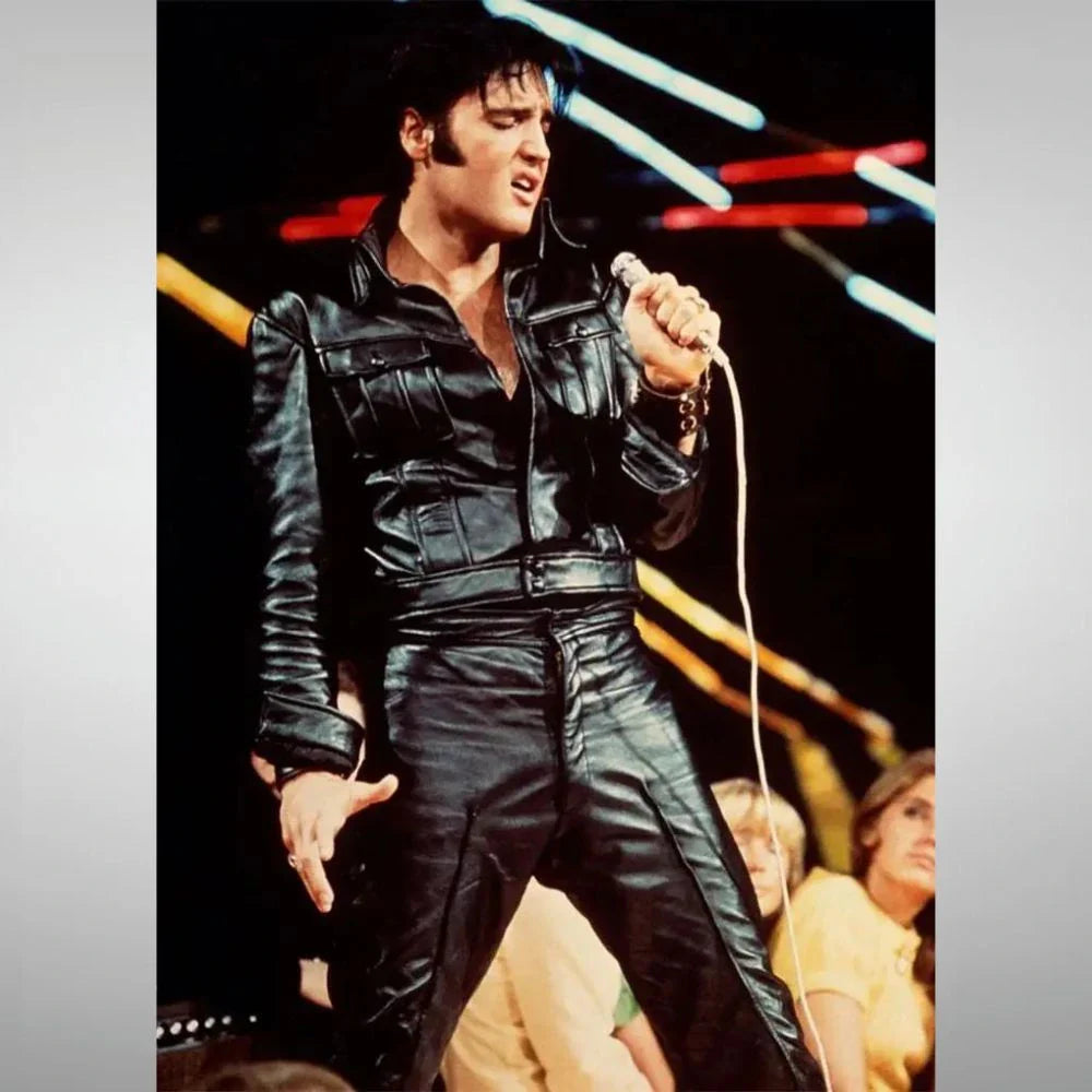 Elvis Presley Leather Suit