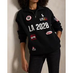 LA28 Olympic Fleece Collared Sweatshirt