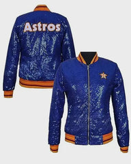 Astros Sequin Jacket