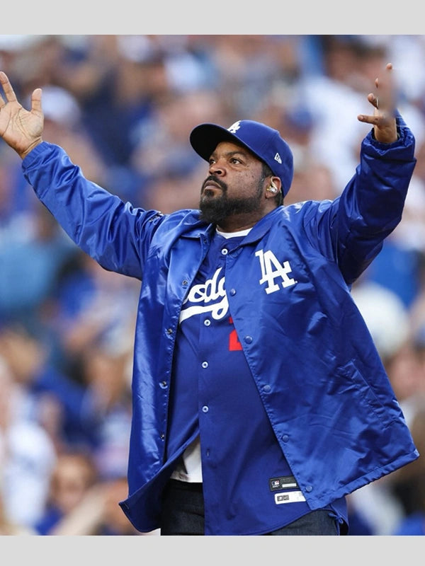 Ice Cube LA Dodgers Coach Jacket