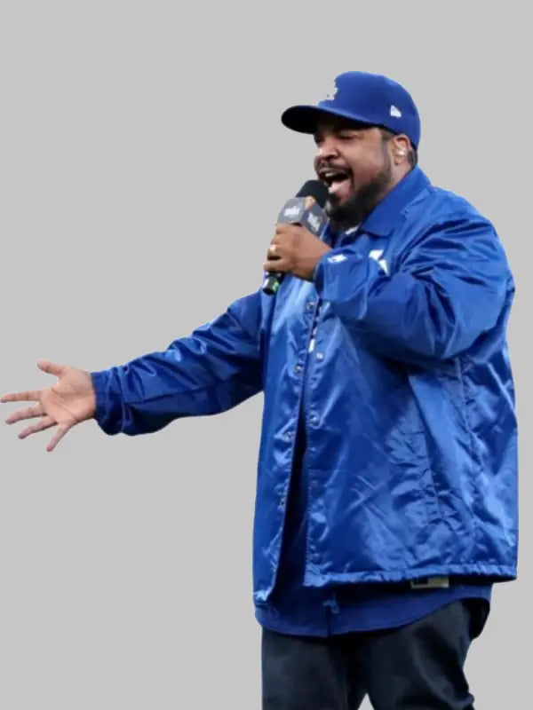 Ice Cube LA Dodgers Coach Jacket