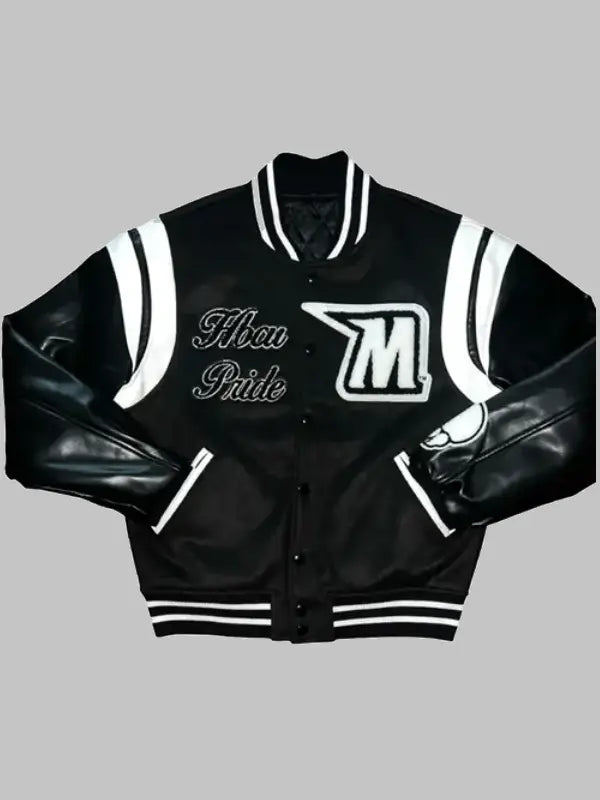 Morgan State HBCU Pride Black Varsity Jacket