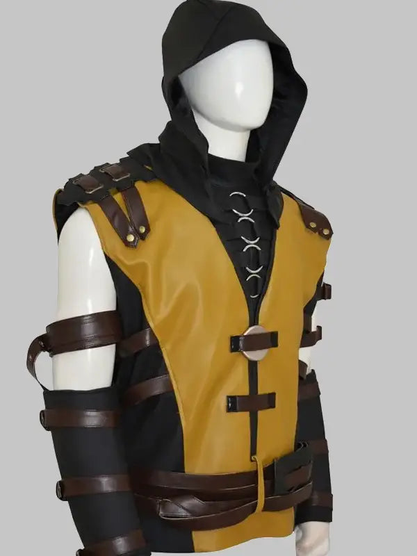 Mortal Kombat 10 Scorpion Hooded Jacket