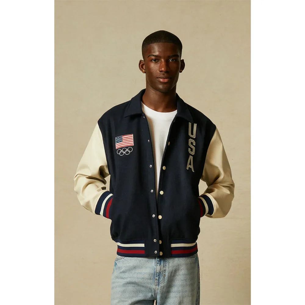 Olympics Team USA Varsity Jacket