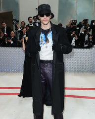 Pete Davidson Met Gala Black Coat