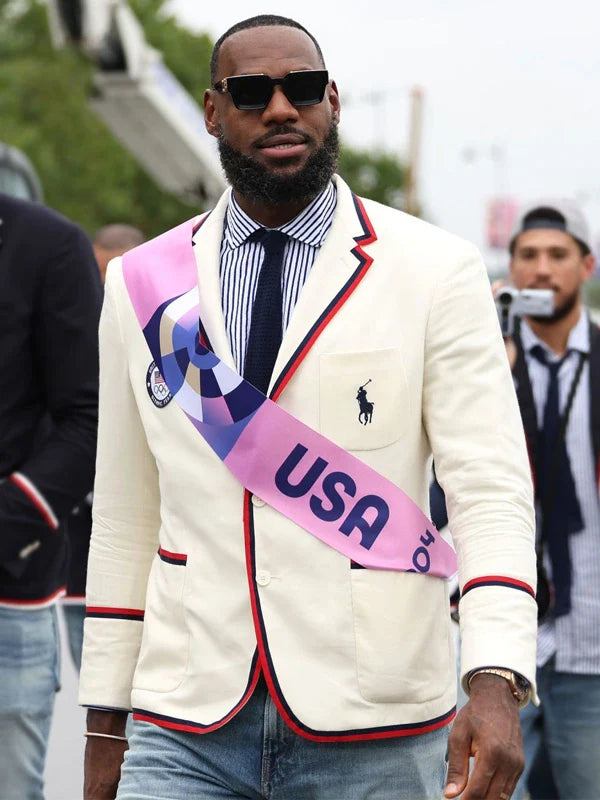 Team USA Olympic Uniforms 2024 Blazer