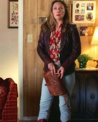 Young Sheldon S04 Mary Cooper Leather Blazer