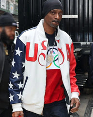 Snoop Dogg US 2024 Olympic Bomber Jacket