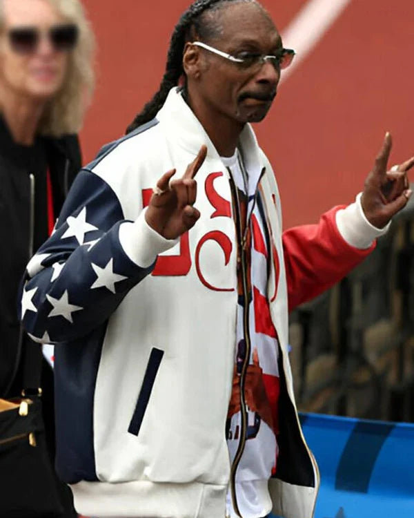 Snoop Dogg US 2024 Olympic Bomber Jacket