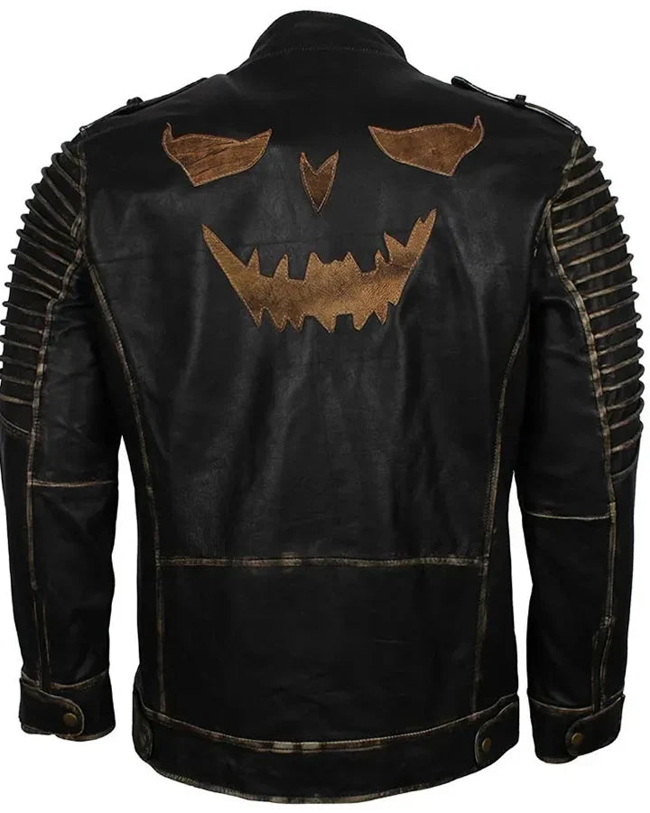 Suicide Squad Joker Black Biker Jacket