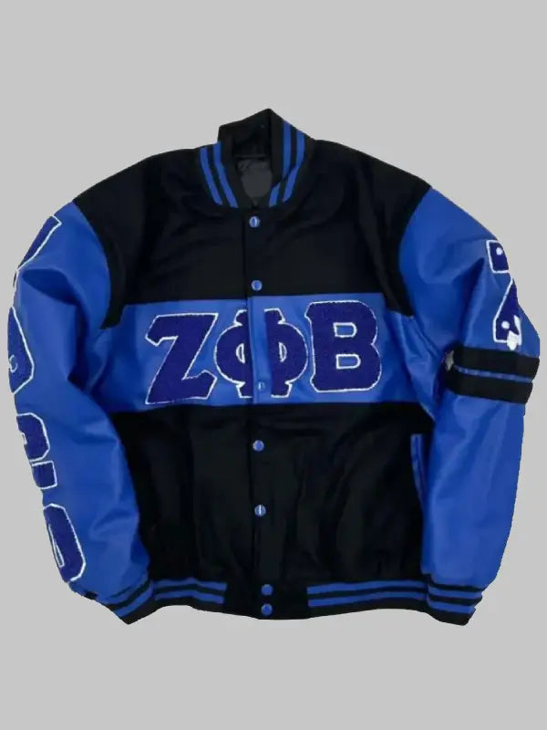 Zeta Phi Beta Ole Skool Letterman Jacket